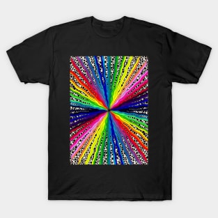 Psychedelic Abstract colourful work 187 T-Shirt